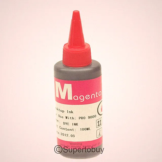 100ML Magenta Refill INK Bottles For CANON PRO 9000 MARK II CISS CIS