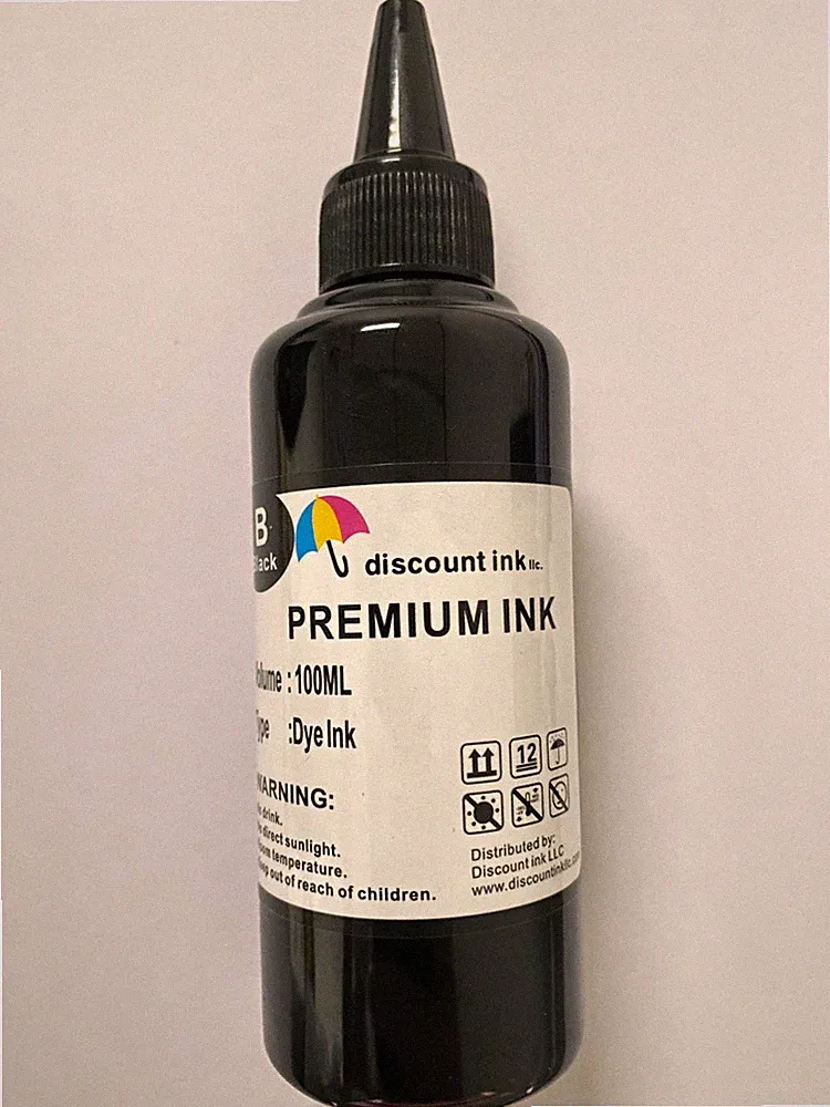 100ml Premium Refill Bulk Black Ink for All HP Canon Epson Lexmark Printers