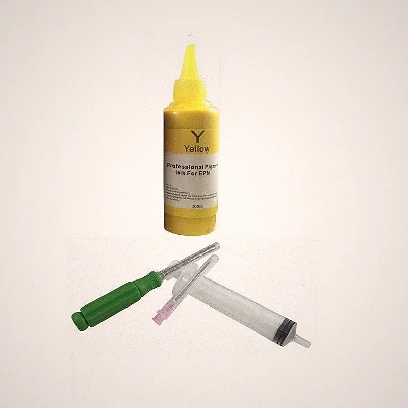 100ml Yellow Pigment Ink for Epson Refillable Cartridges/CISS