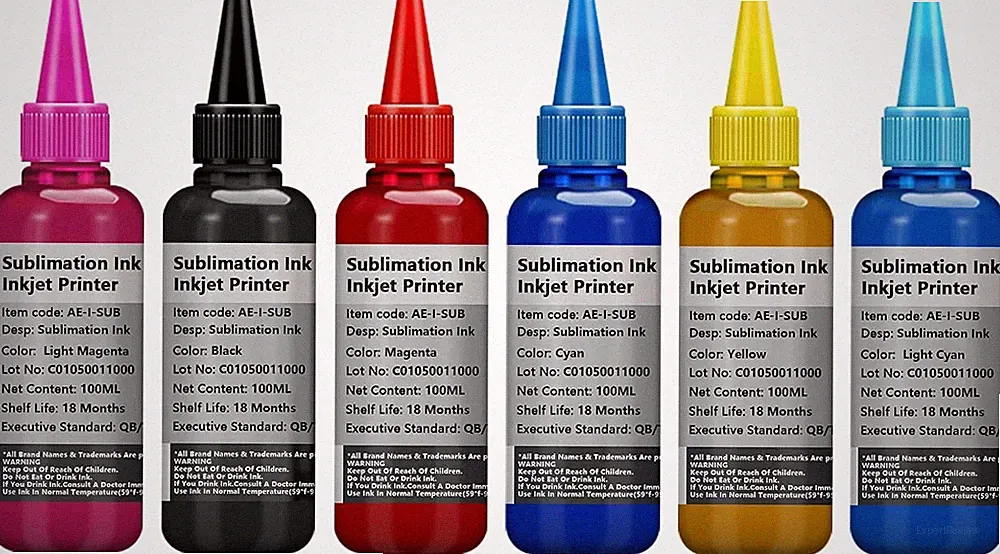 6X100ml Bottle Sublimation Ink Works with Stylus Photo 1400 PX700W PX800FW P50