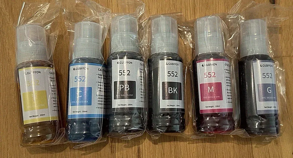 Gubffon DYE BASED INK 100ml*6
