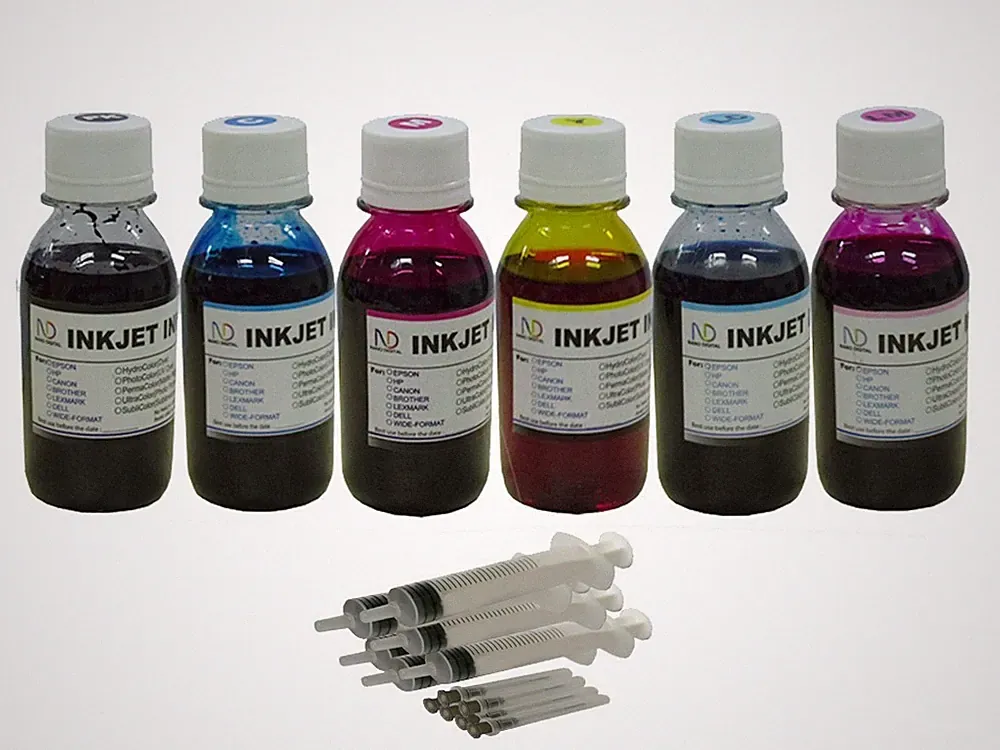 ND Non-Original 6x100ml dye Refill ink for 98/99 Artisan 800 810 835 837