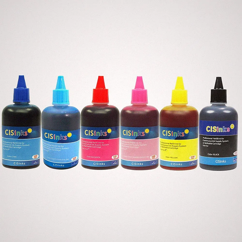 Stylus Photo T048 100ml Refill Ink Bottle Set alternative for R320 RX500 RX620
